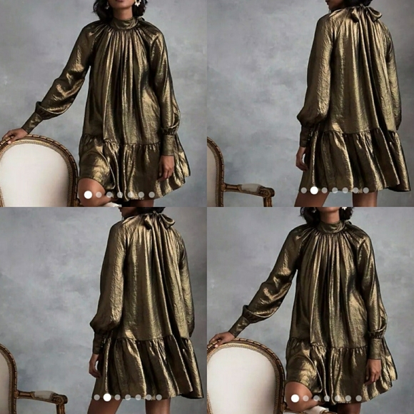 Kate Hudson Flare Ruffle Hem Dress - Picture 8 of 8